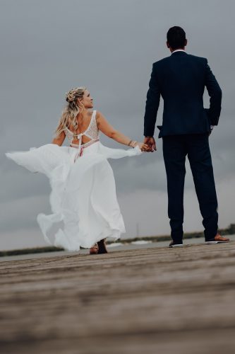 Hochzeitsfotograf, Burgenland, Neusiedl, Jois, Neusiedler See, Hochzeitsfeier, Fotograf, Vintage, Seejungfrau, Brautpaarfotos, Brautpaar, Hochzeitskleid, See