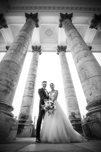 Hochzeitsfotograf, Burgenland, Kärnten, Schloss Esterhazy, Esterhazy, Klagenfurt, Trauung, Wedding, Weddingphotography, Fine Art Wedding, Vintage, Porticus, Schlosspark, Leopoldinentempel