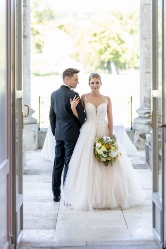 Hochzeitsfotograf, Burgenland, Kärnten, Schloss Esterhazy, Esterhazy, Klagenfurt, Trauung, Wedding, Weddingphotography, Fine Art Wedding, Vintage, Porticus, Schlosspark, Leopoldinentempel