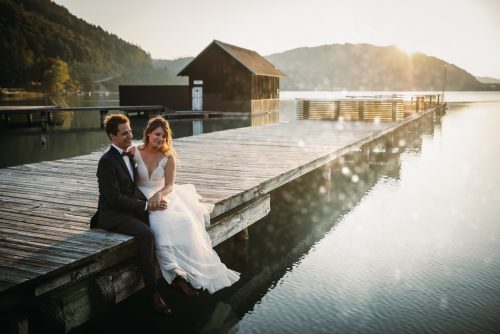 Seerose, Klopeinersee, St. Kanzian, Hochzeit, Hochzeitsfotos, Hochzeitsfotograf, Paarfotos, Roman Huditsch, Klagenfurt, Kärnten, Wörthersee, Hochzeitsbilder, Wedding, Wedding Photographer, Trauung, Fotograf, See, Romantik, Sonnenuntergang
