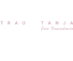 Logo - Trau Tanja, Hochzeitsrednerin, Freie Trauung